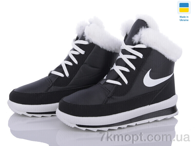 Ботинки DeMur KWZ711N чорний-білий - 1