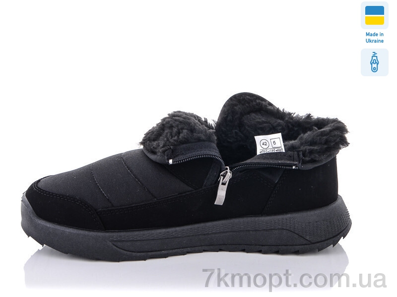 Ботинки Progress Прогрес М3803 чорний - 1