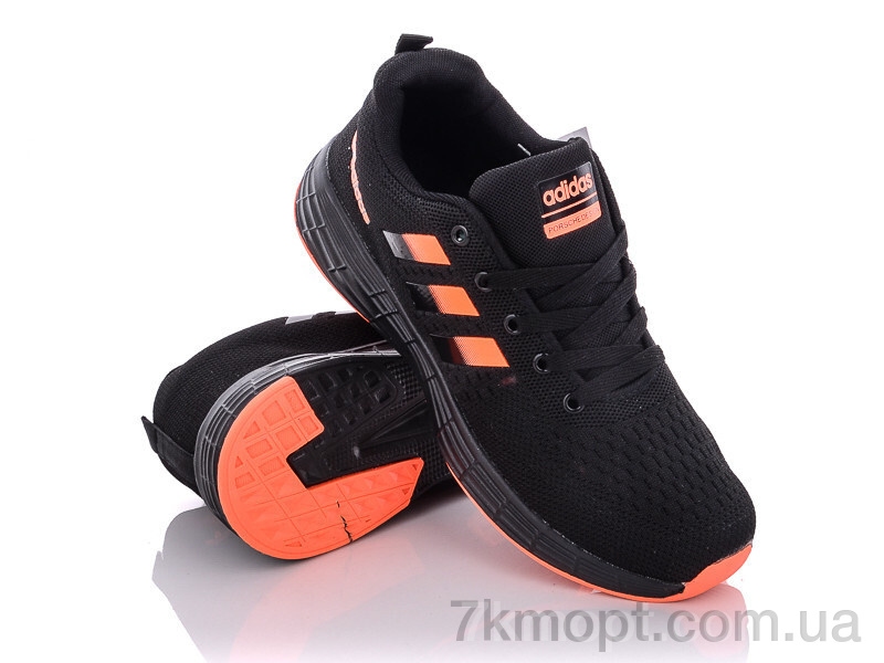 Кроссовки Violeta MB06(H106) black-orange - 1