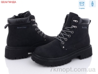 Купить Ботинки(весна-осень) Ботинки QQ shoes JP17-1 black