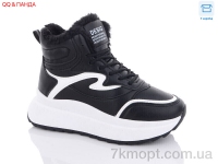 Купить Ботинки(зима) Ботинки QQ shoes JP31 black-white