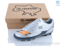 Купить Футбольная обувь Футбольная обувь Restime DMB23667-2 silver-orange