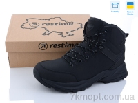 Купить Ботинки(зима)  Ботинки Restime PMZ23136 black