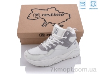 Купить Ботинки(весна-осень) Ботинки Restime PWZ21204 white-grey
