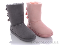 Купить Угги Угги Class Shoes ULJ140 mix (розовый,серый)