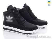 Купить Ботинки(зима) Ботинки DeMur KWZ711 A чорно-білий