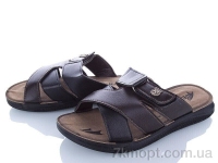 Купить Шлепки Шлепки DeMur MKB6111 black-brown