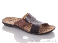 Купить Шлепки Шлепки DeMur P5321 black-camel