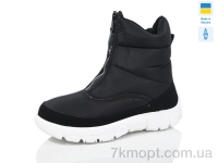 Купить Дутики Дутики Inblue N323-1 чорний-білий