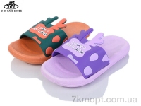 Купить Шлепки Шлепки Jibukang S758 orange-lilac mix