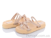 Купить Шлепки Шлепки Lion D12 бежевий