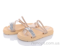 Купить Шлепки Шлепки Lion D18 бежевий
