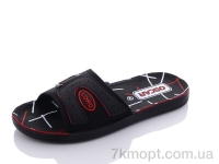 Купить Шлепки Шлепки Oscar S23 black-red