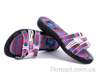 Купить Шлепки Шлепки Selena Бусы белый