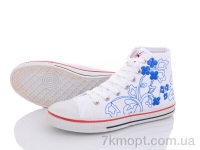 Купить Кеды Кеды Selena Кед білий син.вишиванка