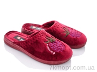 Купить Тапки Тапки Soylu Турція 001-2 бордовий