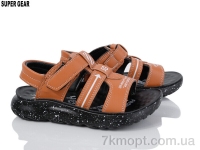 Купить Сандалии Сандалии Super Gear 01-132A brown