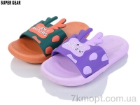 Купить Шлепки Шлепки Super Gear S758 orange-lilac mix