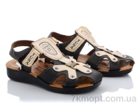 Купить Сандалии Сандалии Selena Туна черно белая