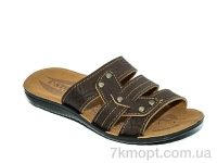 Купить Шлепки Шлепки Waldem ДМ030 коричневый