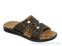 Купить Шлепки Шлепки Waldem ДМ031 коричневый