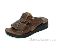 Купить Шлепки Шлепки Waldem ДМ039 коричневый
