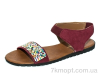 Купить Босоножки Босоножки Waldem Ж054Б бордовый