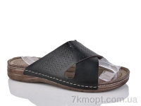 Купить Шлепки Шлепки DeMur 2003-1 чорний