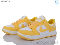 Купить Кроссовки Кроссовки Ailaifa AJ06 white-yellow