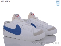 Купить Кроссовки Кроссовки Ailaifa K011 white-blue