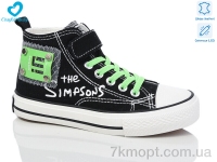 Купить Кеды Кеды Comfort-baby 9111 А чорно-зелений