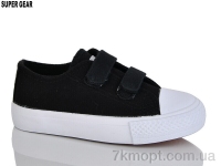 Купить Кеды Кеды Super Gear 001-066 black
