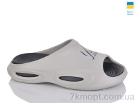 Купить Шлепки Шлепки Крок L135 сірий-чорний